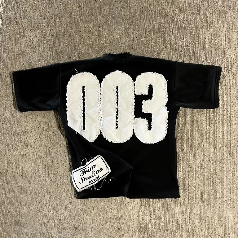 Men'S Gothic Formal Wear - Kaos Hitam Streetwear untuk Pria dan
