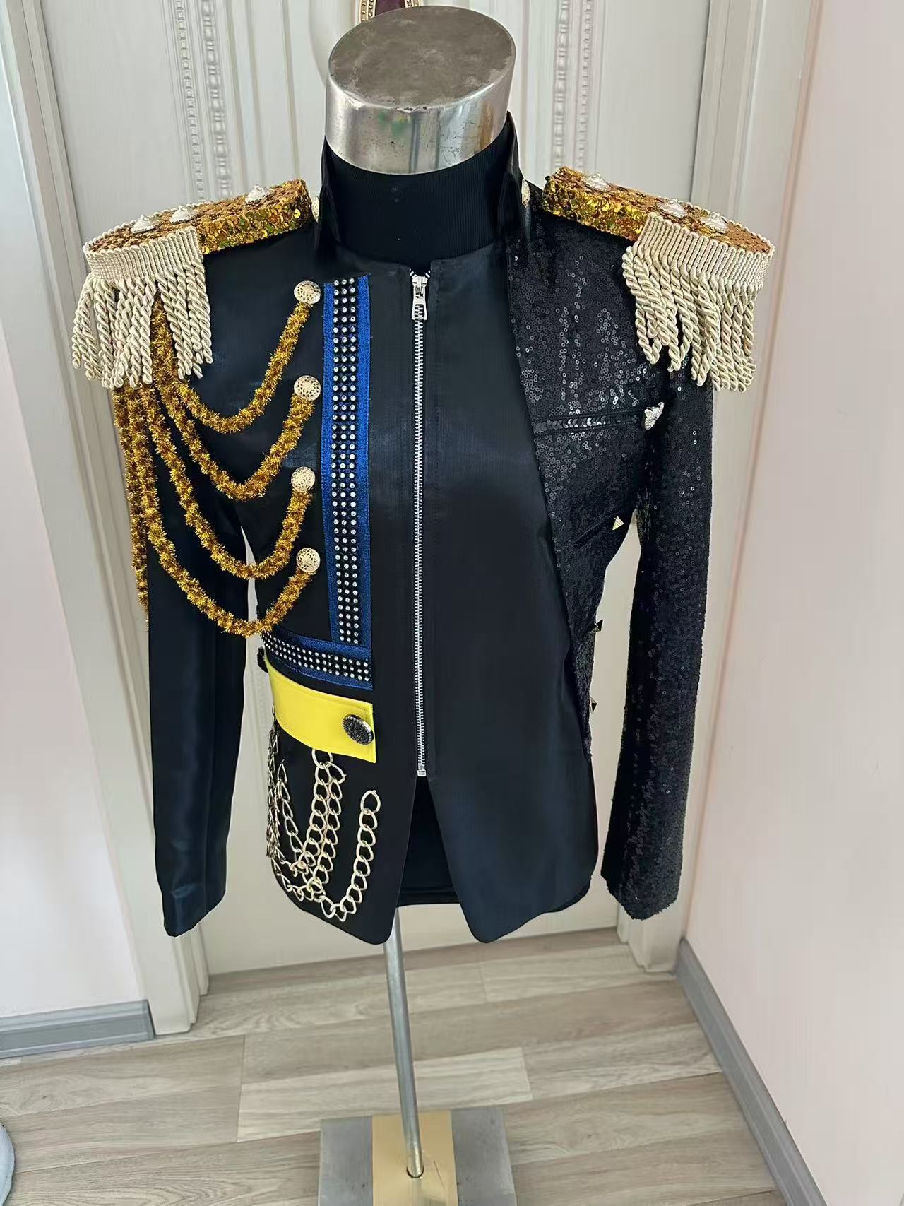 Formal Wear For Men In Wedding - Jaket Royal Rumbai Pria Baru Gaun
