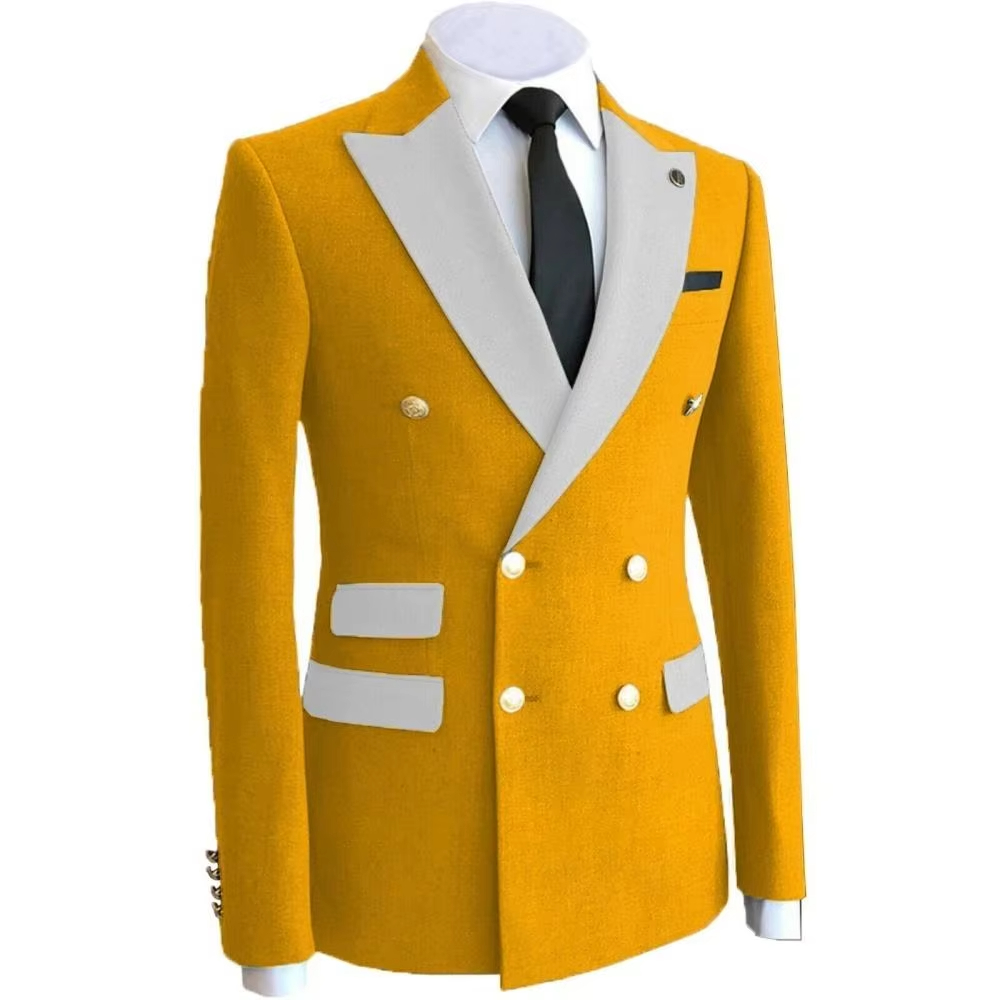 Formal Wear For Men Yellow - Jas Pria Kuning untuk Acara Bisnis,