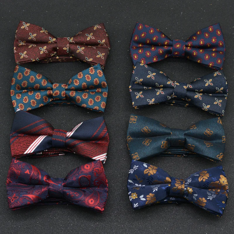Formal Wear For Men In Wedding - Dasi kupu-kupu pria untuk pernikahan, ganda,