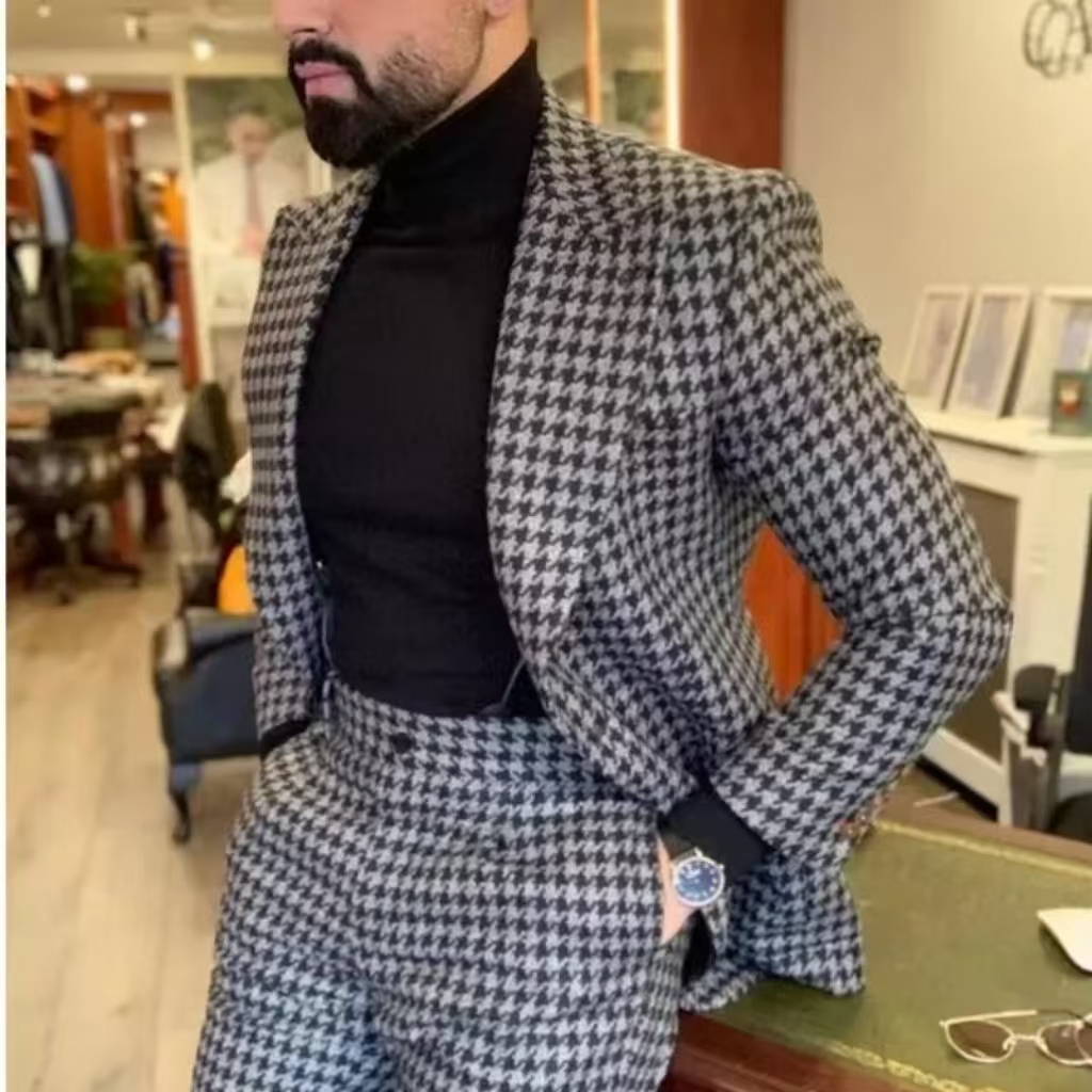 Setelan Jas Pria Vintage Hound - Formal Wear For Men In Wedding ulasan dan harga