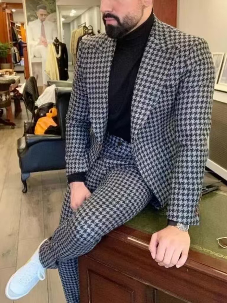 Setelan Jas Pria Vintage Hound - Formal Wear For Men In Wedding ulasan dan harga