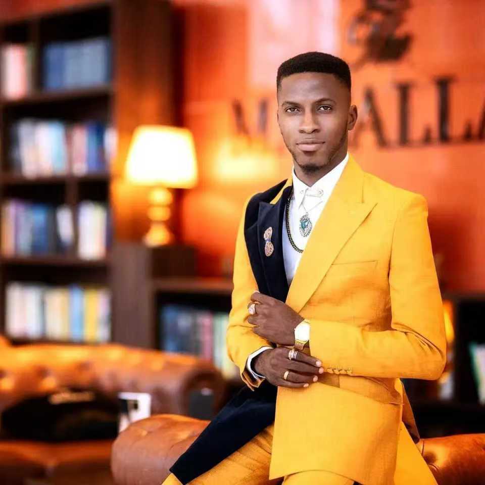 Set Jas Pria Hitam Kuning 2 Po - Formal Wear For Men Yellow ulasan dan harga