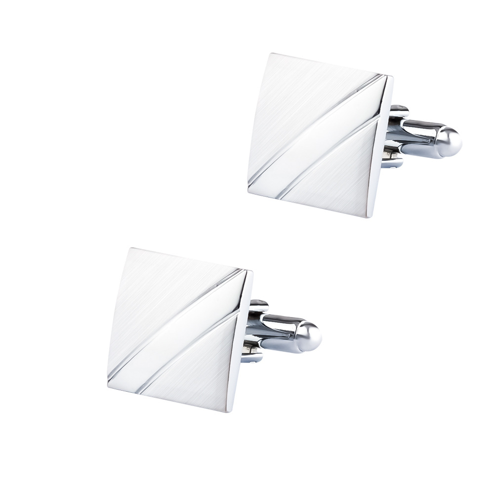 Set Kancing Manset dan Penjepi - Cufflinks Silver Set ulasan dan harga