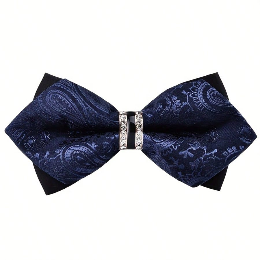 Dasi Kupu-kupu Satin Jacquard  - Formal Wear For Men Yellow ulasan dan harga