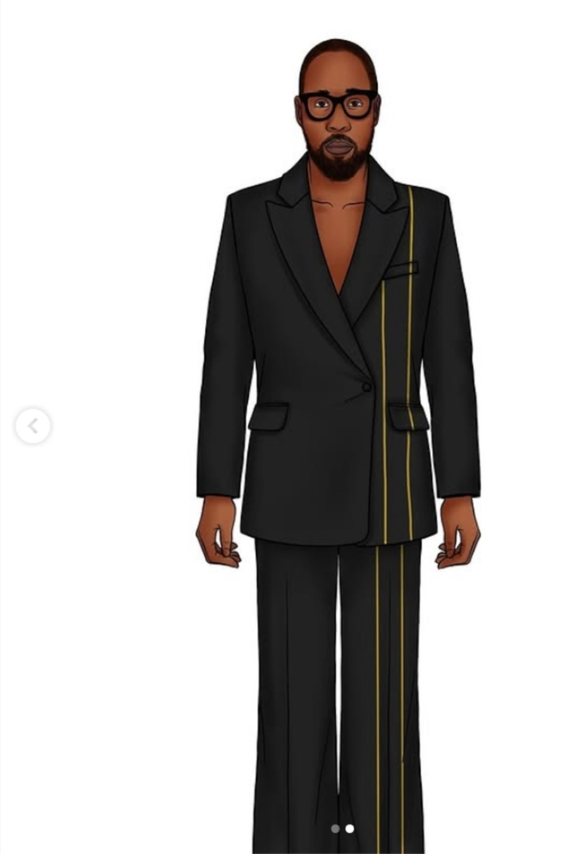 Set Setelan Pria Hitam 2 Poton - Formal Wear For Men Yellow ulasan dan harga