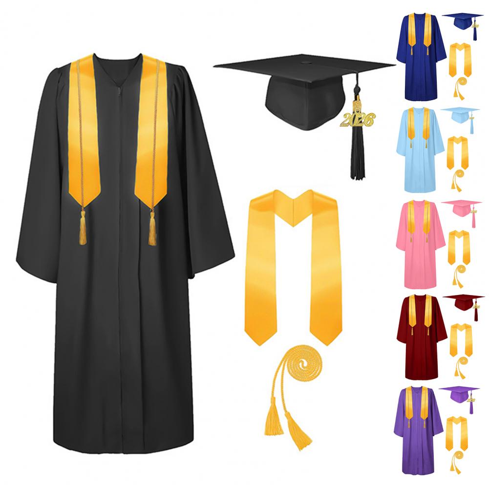 Set Topi dan Jubah Wisuda Unis - Men'S Formal Wear For Graduation ulasan dan harga