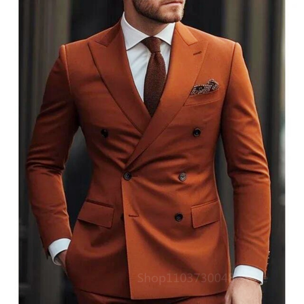 Jas Pria Dua Potong Warna Coke - Men'S Formal Wear For Graduation ulasan dan harga